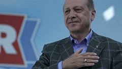 Erdogan ped nedlním referendem apeloval na obany Istanbulu, aby podpoili...