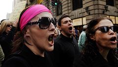 Desítky tisíc Amerian v sobotu v ad mst Spojených stát vyly do ulic