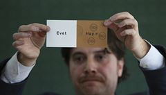 Hlasovací lístek z tureckého referenda