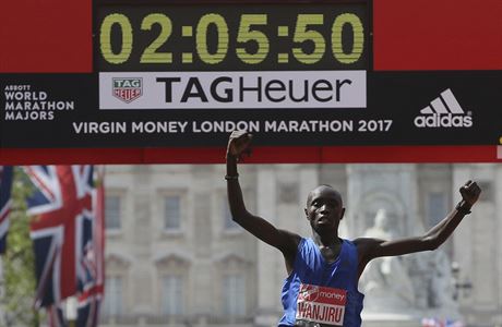 Londnsk maraton vyhrl mezi mui Kean Daniel Wanjiru.