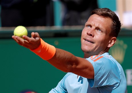 Tomá Berdych si poradil s Argentincem Berlocqem.