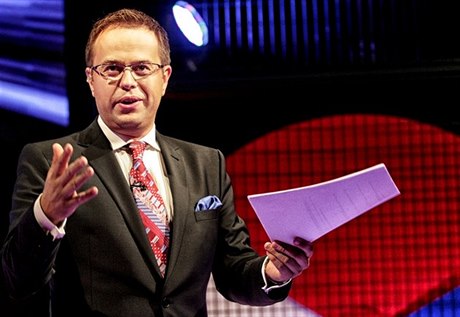 Václav Moravec je roky klíovým politickým moderátorem eské televize.