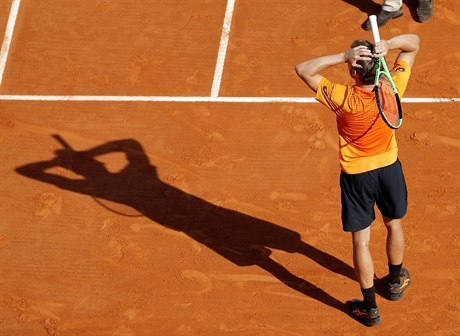 David Goffin nedokáe uvit verdiktu sudího Mouriera.