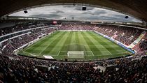 Fotbalov stadion v Edenu.