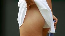 Maria arapovov ve Wimbledonu. Nejslavnj turnaj svta vyhrla v roce 2004,...
