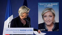 Marine Le Penová, kandidátka na prezidenta Francie.