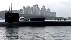 Americká jaderná ponorka USS Michigan se nezapojí do ádných vojenských cviení.
