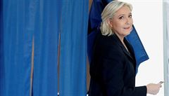 Marine Le Penová, prezidentská kandidátka za stranu Front national.