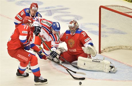 etí hokejisté se s Ruskem utkají ve tvrtek odpoledne.