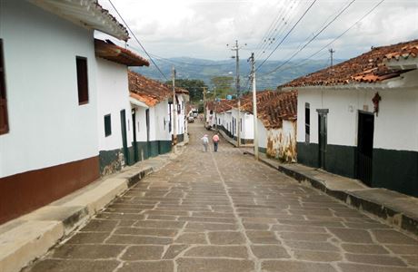 Jedna z mnoha krsnch kolumbijskch vesniek