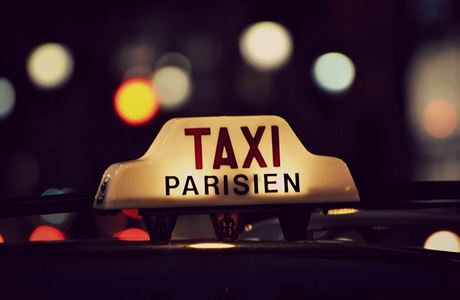 Francouzské taxi  ilustraní foto.