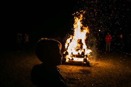 Pálení arodjnic v Boroov nad Vltavou.