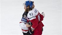 MS v hokeji 2017 - R vs. Kanada: Claude Giroux a Jakub Vorek se zdrav po...
