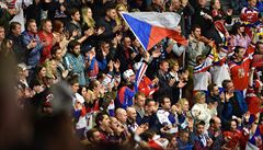 Utkání R - Rusko na turnaji eských hokejových her seriálu Euro Hockey Tour....