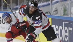 MS v hokeji 2017 - R vs. Kanada:  Michal Kempný a Ryan O'Reilly.