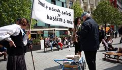 Prvomájové demonstrace v Brn