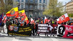 Demonstrace Brno - 1 maj
