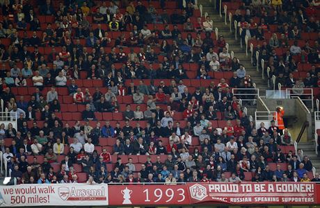 Arsenal vs. Sunderland: na Emirates Stadium urit vyprodáno nebylo.