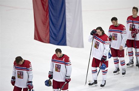 MS v hokeji 2017, Rusko vs. esko: zklamaní etí hrái po poráce od Rus.