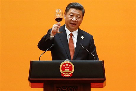 Čínský prezident Si Ťin-pching, ilustrační foto,