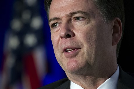 Bývalý editel FBI James Comey.