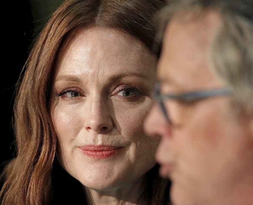 Sp�ízn�né tv�r�í du�e. Here�ka Julianne Mooreová a re�isér Todd Haynes v Cannes.