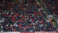 Arsenal vs. Sunderland: na Emirates Stadium urit vyprodáno nebylo.
