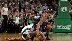 NBA: Playoffs-Washington Wizards proti Boston Celtics.