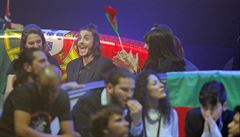 Vítz letoní soute Eurovision Salvador Sobral