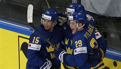 Švédsko hlavně díky Lundqvistovi porazilo Švýcarsko a těší se na severské derby