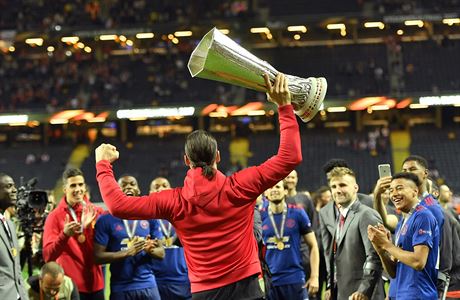 Finle Evropsk ligy 2017 - Manchester United vs. Ajax: Zlatan Ibrahimovic s...