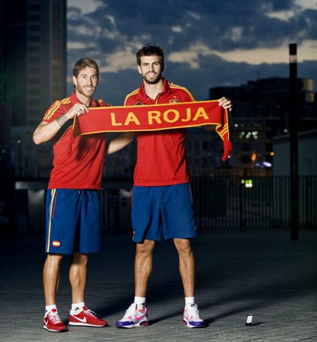 Sergio Ramos a Gerard Pique.