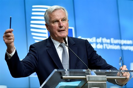 Unijní vyjednáva Michel Barnier.
