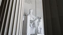 Plastika v Lincoln Memorial