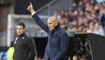 Kouč Realu Madrid Zinedine Zidane.