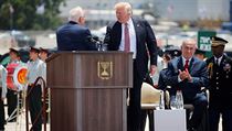Americk prezident Donald Trump v Izraeli.
