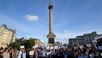 Trafalgar Square.