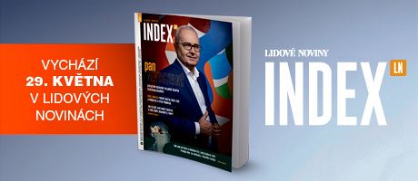 Banner magaznu Index LN. Vychz 29. kvtna.