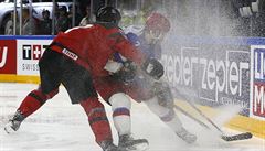 MS v hokeji 2017, semifinále Kanada vs. Rusko: souboj o kotou.
