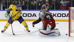 MS v hokeji 2017, finále Kanada vs. védsko: Pickard inkasuje gól.