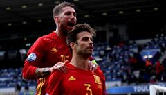 Sergio Ramos a Gerard Pique.