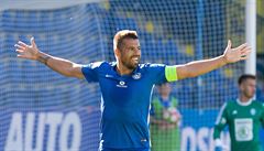 30. kolo první fotbalové ligy - Liberec vs. Mladá Boleslav: domácí kapitán...