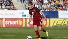 30. kolo první fotbalové ligy - Slovácko vs. Sparta: stelec Luká Juli.