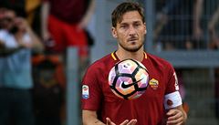 Francesco Totti se louil s AS ím