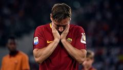 Francesco Totti se louil s AS ím