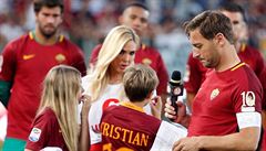 Francesco Totti se louil s AS ím