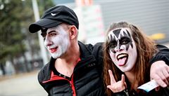 Kiss hráli v esku naposledy v roce 2015 v Praze, bombastická komiksová show...