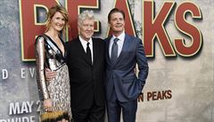 Reisér David Lynch, Laura Dernová a Kyle MacLachlan na premiée nové ady...
