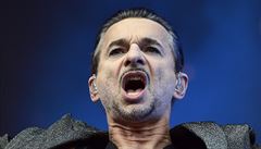 Koncert britské skupiny Depeche Mode se zpvákem Davidem Gahanem.