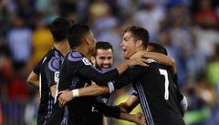 Real Madrid slaví po pti letech zisk titulu v La Lize.